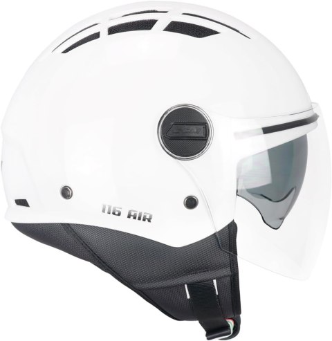 KASK MOTOCYKLOWY JET OTWARTY CGM 116A AIR MONO L 59-60CM BIAŁY