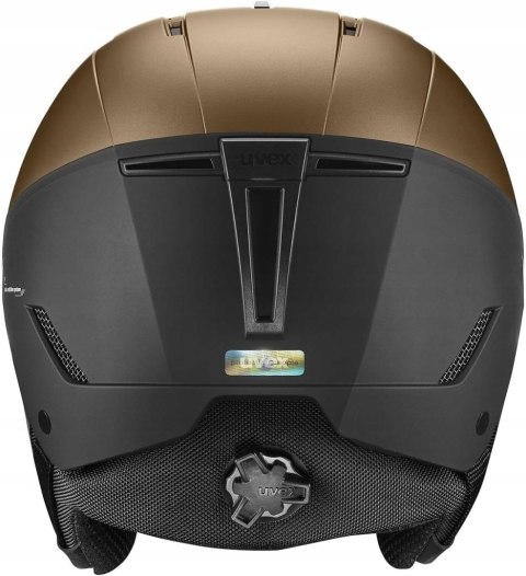 KASK NARCIARSKI SNOWBOARDOWY UVEX STANCE 54-58CM BROWN-BLACK MATT