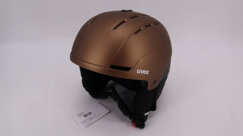 KASK NARCIARSKI SNOWBOARDOWY UVEX STANCE 54-58CM BROWN-BLACK MATT