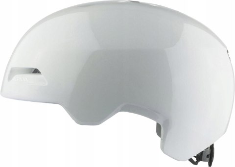 KASK ROWEROWY BMX ALPINA HAARLEM 52-57CM BIAŁY WHITE GLOSS