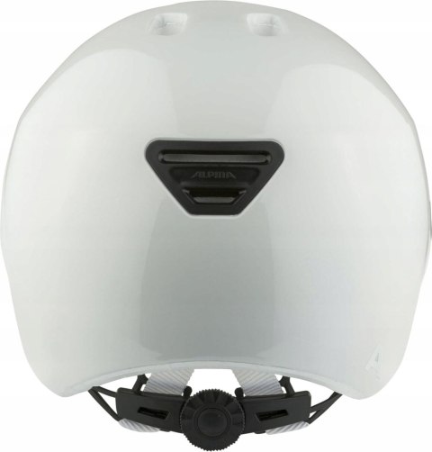 KASK ROWEROWY BMX ALPINA HAARLEM 52-57CM BIAŁY WHITE GLOSS