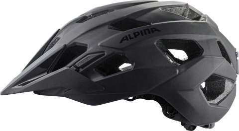 KASK ROWEROWY MTB ALPINA ANZANA 52-57CM BLACK MATT CZARNY