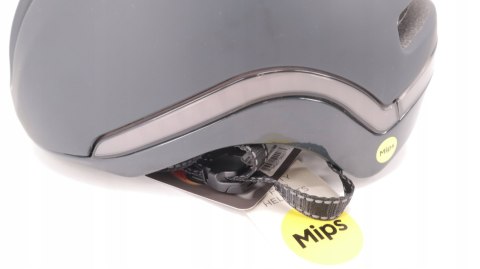 KASK ROWEROWY Z OŚWIETLENIEM NUTCASE VIO-KIT MIPS L/XL 59-62CM CZARNY