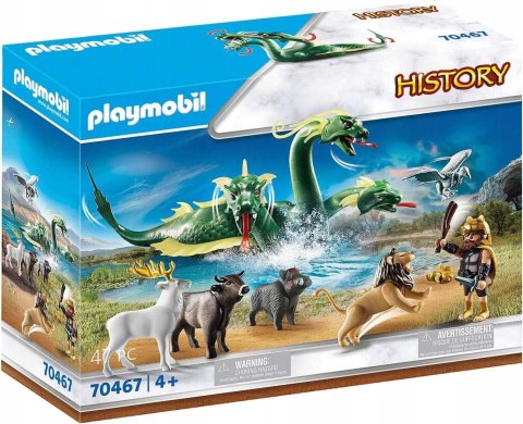 KLOCKI ZESTAW KOLEKCJONERSKI PLAYMOBIL 70467 12 PRAC HERKULESA HYDRA