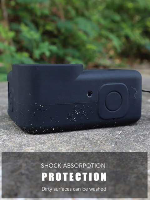 OBUDOWA CASE SILIKONOWY ZATYCZKA SZKŁO HARTOWANE DO GOPRO HERO 12 11 10 9