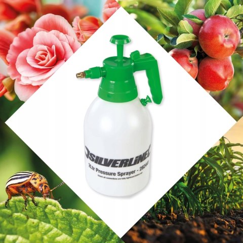 OPRYSKIWACZ Z POMPKĄ CIŚNIENIOWY SILVERLINE 2L 282441 OPRYSKIWACZ Z POMPKĄ CIŚNIENIOWY SILVERLINE 2L 282441
