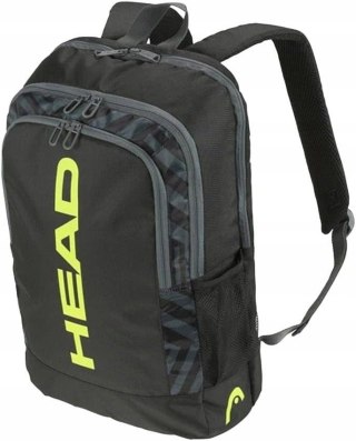 PLECAK TENISOWY SPORTOWY CZARNY NA 2 RAKIETY HEAD BASE BACKPACK 17L