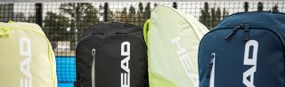 PLECAK TENISOWY SPORTOWY CZARNY NA 2 RAKIETY HEAD BASE BACKPACK 17L