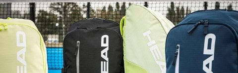 PLECAK TENISOWY SPORTOWY CZARNY NA 2 RAKIETY HEAD BASE BACKPACK 17L