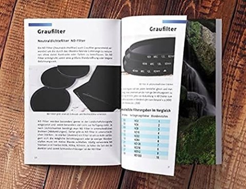 PODRĘCZNIK FOTOGRAFICZNY O FILTRACH ND/CPL/GND FILTERFOTOGRAF NIEMIECKI