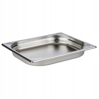 POJEMNIK GASTRONOMICZNY STALOWY GN 1/2 265x325MM 2L APS
