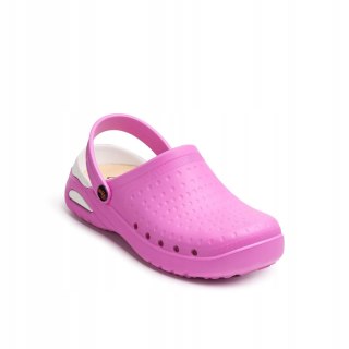 BUTY OCHRONNE ROBOCZE KLAPKI DIAN EVA SOFT ROSA RÓŻOWE R. 43