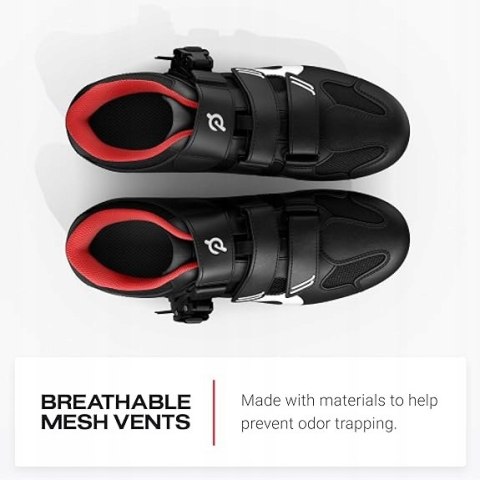 BUTY ROWEROWE WPINANE W PEDAŁY PELOTON PL-SH-B ROZMIAR 47