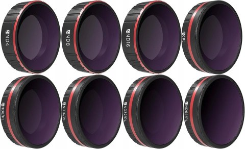 FILTRY ND4 ND8 ND16 CPL ND8/PL ND16/PL ND32/PL ND64/PL FREEWELL DO DJI OSMO
