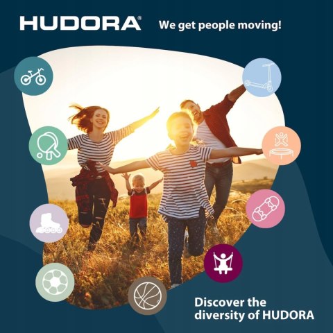 HUŚTAWKA OGRODOWA BOCIANIE GNIAZDO HUDORA 90CM NIEBIESKA 100KG