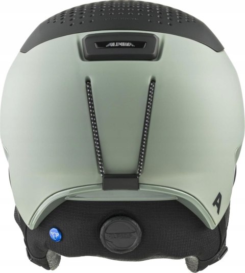 KASK NARCIARSKI SNOWBOARDOWY ALPINA GEMS 55-59CM CZARNO-ZIELONY