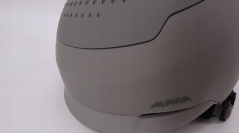 KASK NARCIARSKI SNOWBOARDOWY ALPINA GEMS L 59-63CM SZARY