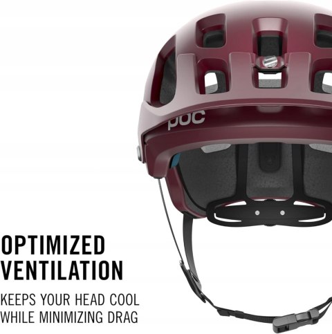 KASK ROWEROWY POC TECTAL RACE SPIN XS-S 51-54CM RED/WHITE