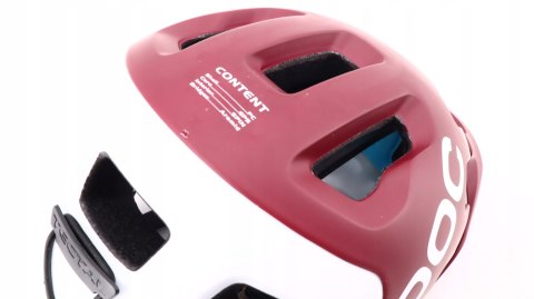 KASK ROWEROWY POC TECTAL RACE SPIN XS-S 51-54CM RED/WHITE