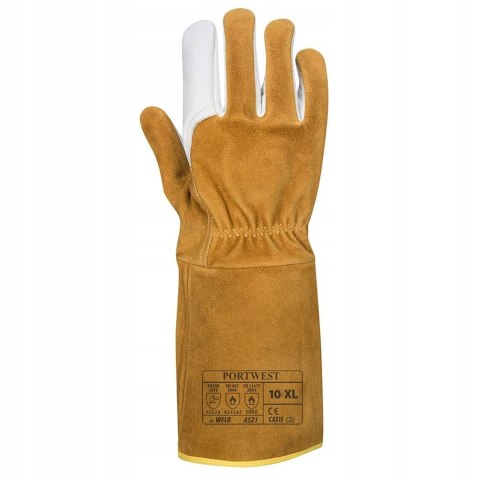RĘKAWICE SPAWALNICZE TIG ULTRA PORTWEST A521 R. XL