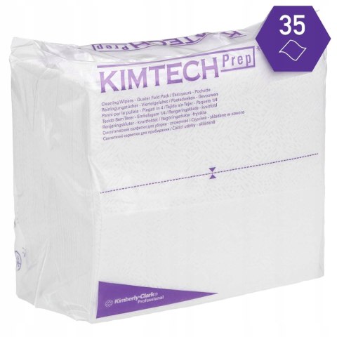 ŚCIERECZKI DO CZYSZCZENIA KIMBERLY-CLARK KIMTECH PURE 12x35 SZTUK 420 SZTUK