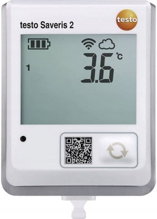 TESTO SAXERIS 2-T1 REJESTRATOR DANYCH WLAN Z WYŚWIETLACZEM