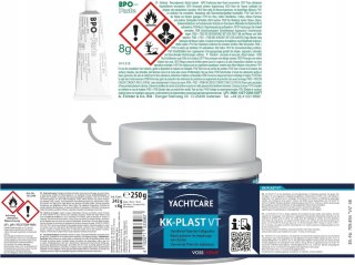 WYPEŁNIACZ POLIESTROWY YACHTCARE KK-PLST VT 250G
