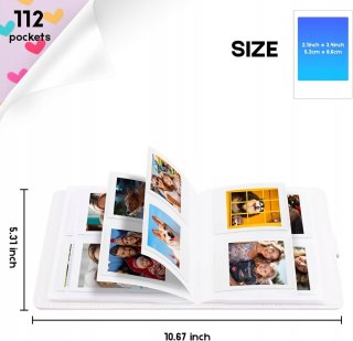 ALBUM NA ZDJĘCIA NATYCHMIASTOWE FUJIFILM INSTAX MINI 112 ZDJĘĆ