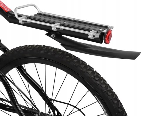 BAGAŻNIK ROWEROWY TYLNY ALUMINIOWY 9KG UNIWERSALNY ZERODIS