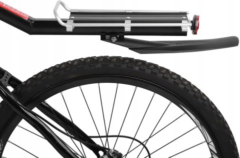 BAGAŻNIK ROWEROWY TYLNY ALUMINIOWY 9KG UNIWERSALNY ZERODIS