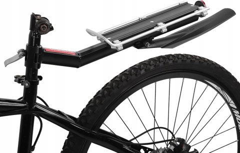 BAGAŻNIK ROWEROWY TYLNY ALUMINIOWY 9KG UNIWERSALNY ZERODIS