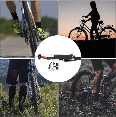 BAGAŻNIK ROWEROWY TYLNY ALUMINIOWY 9KG UNIWERSALNY ZERODIS