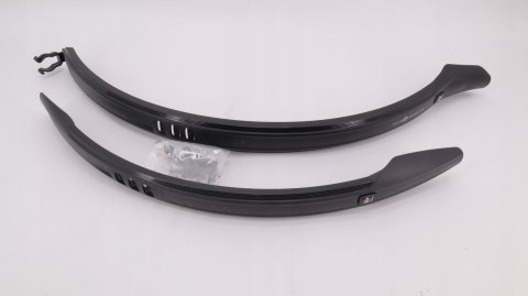 BŁOTNIKI ROWEROWE PRZÓD TYŁ ZESTAW SKS VELO 47 TREKKING 28" CZARNE
