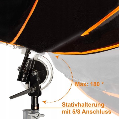 DUŻY SOFTBOX MODYFIKATOR ŚWIATŁA WALIMEX PRO 180CM BOWENS 16585