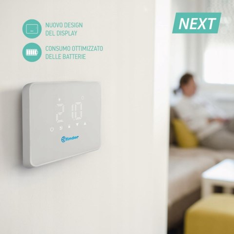 FINDER TERMOSTAT POKOJOWY NATYNKOWY SERIA 1C 1C9190030W07