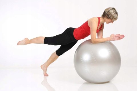 PIŁKA GIMNASTYCZNA REHABILITACYJNA TOGU POWERBALL ABS 65CM SZARA