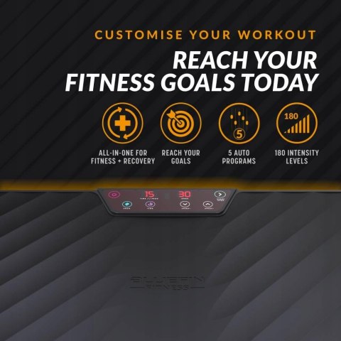 PLATFORMA WIBRACYJNA DO TRENINGU FITNESS Z LINKAMI BLUEFIN ULTRALITE