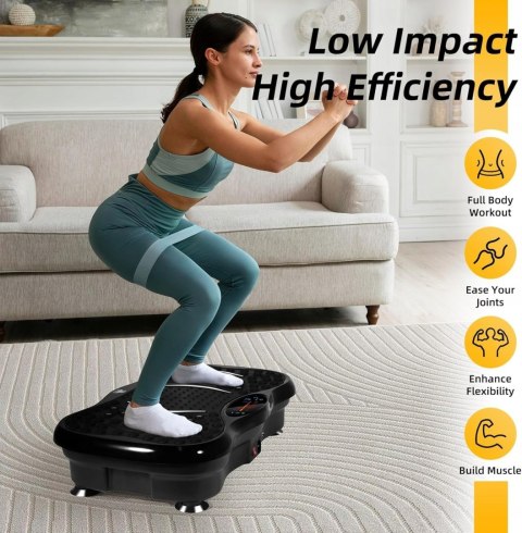 PLATFORMA WIBRACYJNA DO TRENINGU FITNESS Z LINKAMI EVOLAND