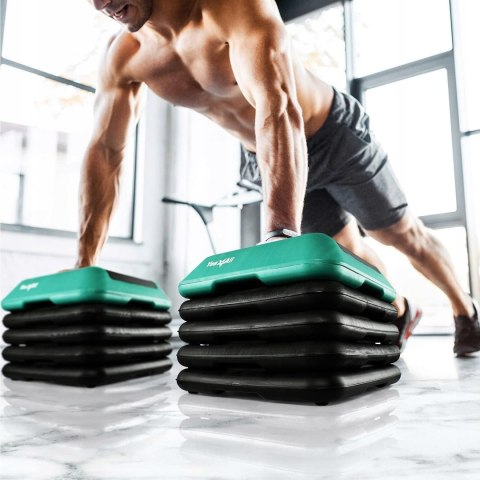 PODEST PLATFORMA REGULOWANA DO ĆWICZEŃ AEROBIKU CROSSFIT YES4ALL