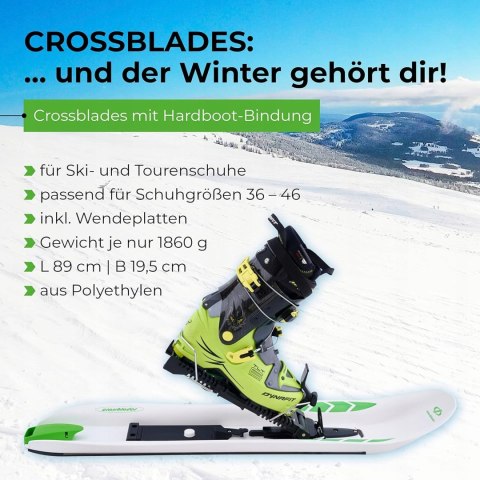 RAKIETY ŚNIEŻNE CROSSBLADES HARDBOOT R. 36-46 100KG AS5446
