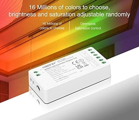 STEROWNIK ŚCIEMNIACZ TAŚMA LED LIGHTEU MIBOXER RGBW ZIGBEE 3.0