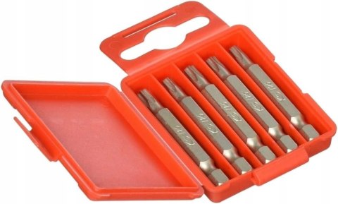 ZESTAW 5 BITÓW DO WKRETAKÓW TORX T25 50MM 1/4'' KS TOOLS 911.2735 ZESTAW 5 BITÓW DO WKRETAKÓW TORX T25 50MM 1/4'' KS TOOLS 911.2735