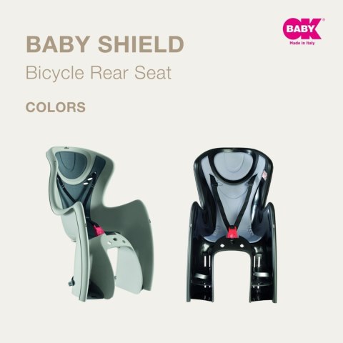 FOTELIK ROWEROWY TYLNY NA BAGAŻNIK OKBABY BODYGUARD BABY SHIELD