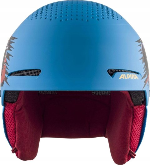 KASK NARCIARSKI DZIECIĘCY ALPINA ZUPO DISNEY CARS AUTA 48-52CM + GOGLE