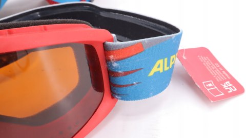 KASK NARCIARSKI DZIECIĘCY ALPINA ZUPO DISNEY CARS AUTA 48-52CM + GOGLE