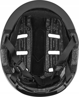 KASK ROWEROWY MIEJSKI ABUS SKURB ACE S 52-56CM CZARNY VELVET BLACK