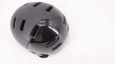 KASK ROWEROWY MIEJSKI ABUS SKURB ACE S 52-56CM CZARNY VELVET BLACK