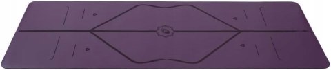 MATA DO ĆWICZEŃ FITNESS JOGA PILATES EKOLOGICZNA LIFORME 180x65CM