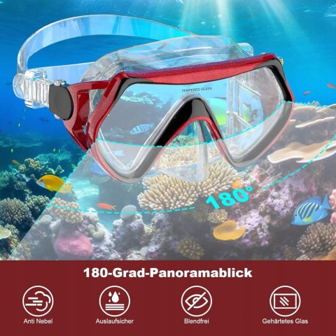 OKULARY MASKA DO NURKOWANIA SNORKELINGU MICISTY