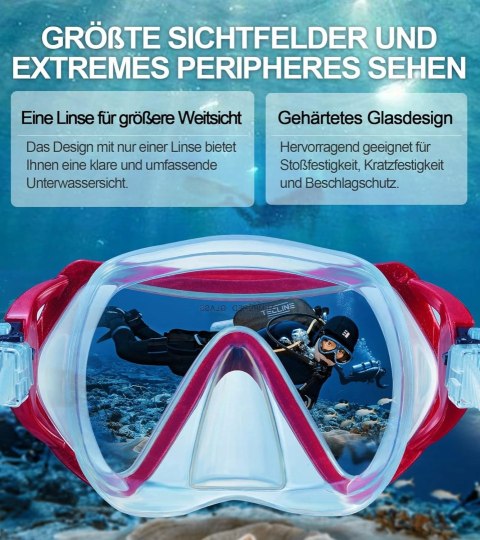 OKULARY MASKA DO NURKOWANIA SNORKELINGU MICISTY